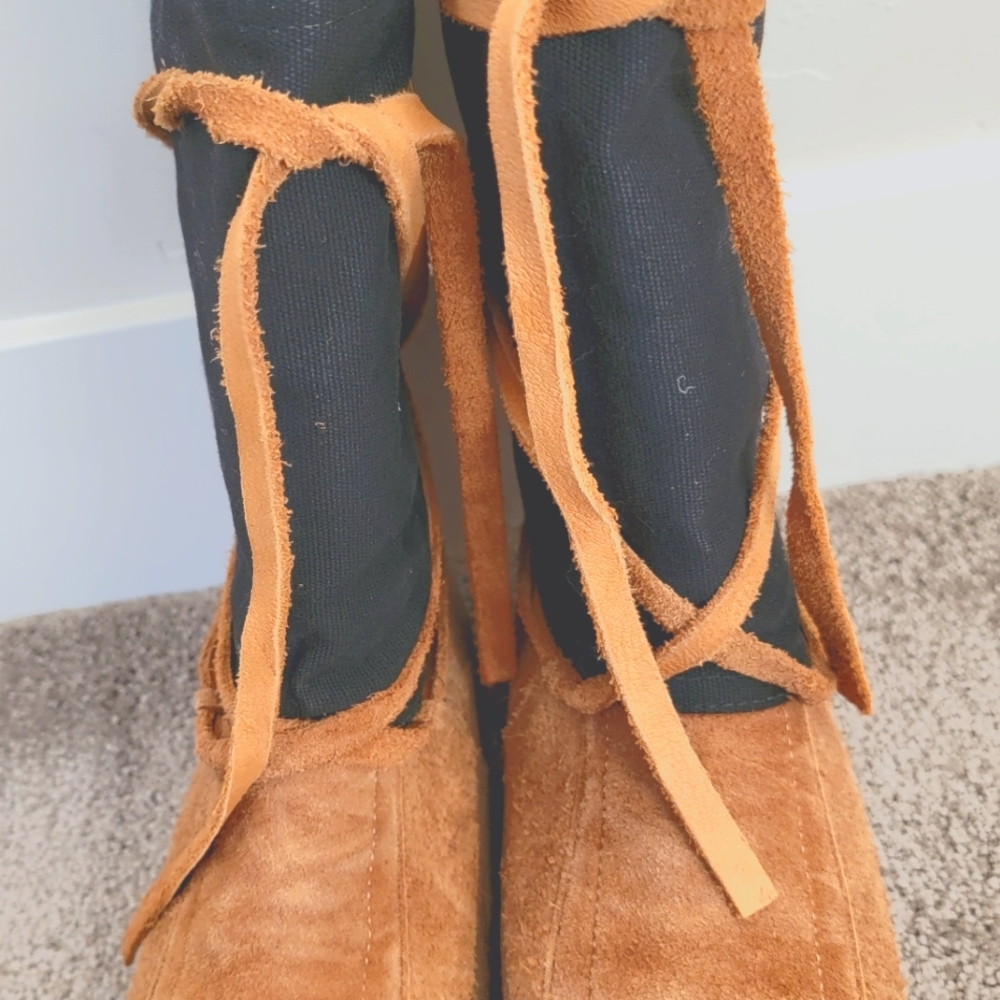 Steger Mukluks North Country leather and canvas L7